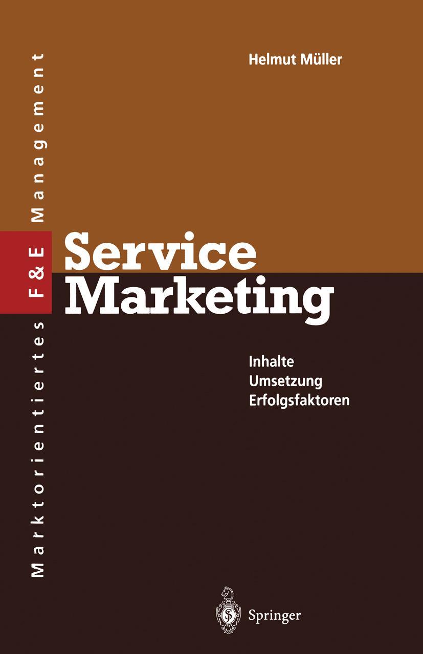 Vorderes Coverbild Service Marketing