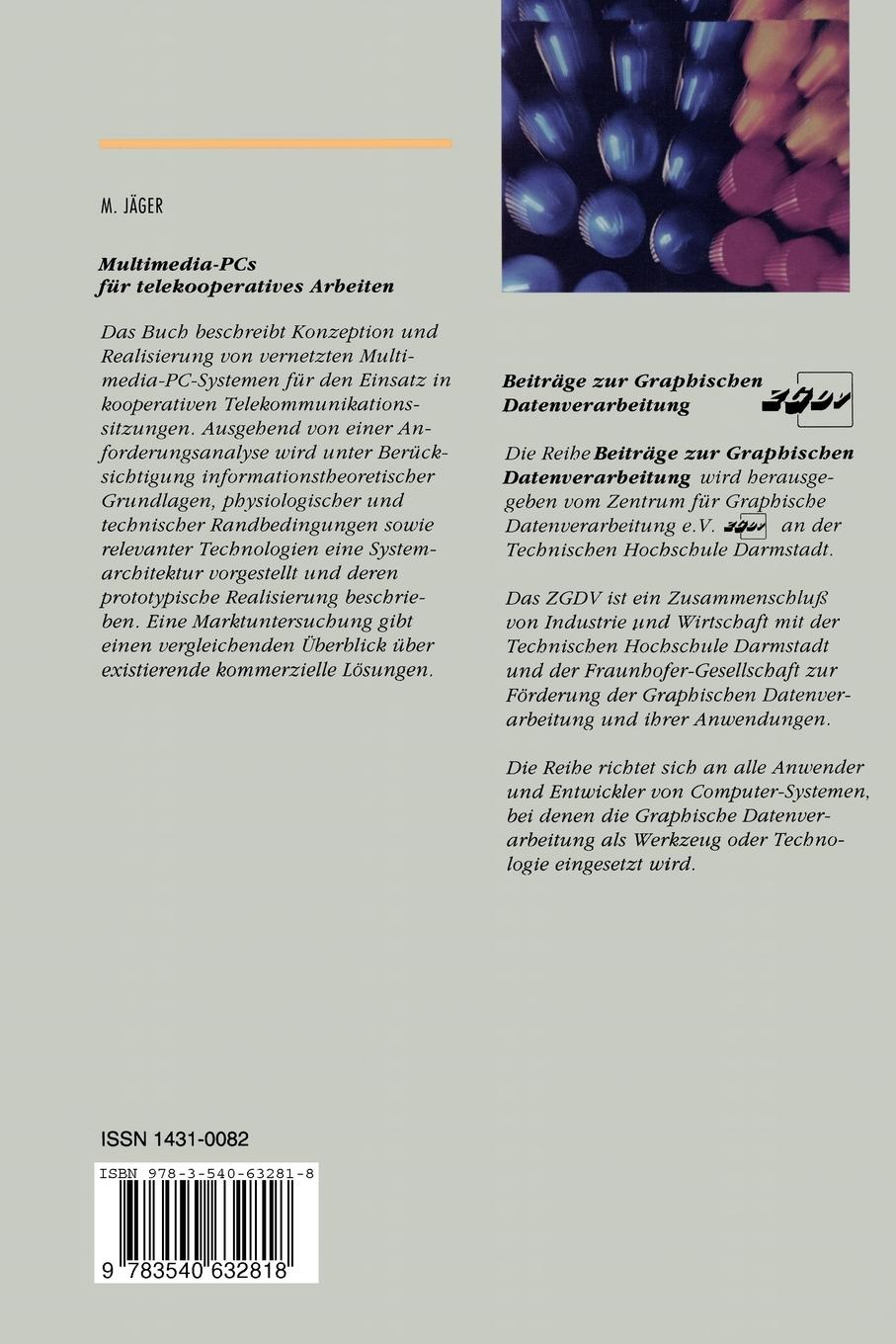 Rückseitencover Multimedia-PCs für telekooperatives Arbeiten