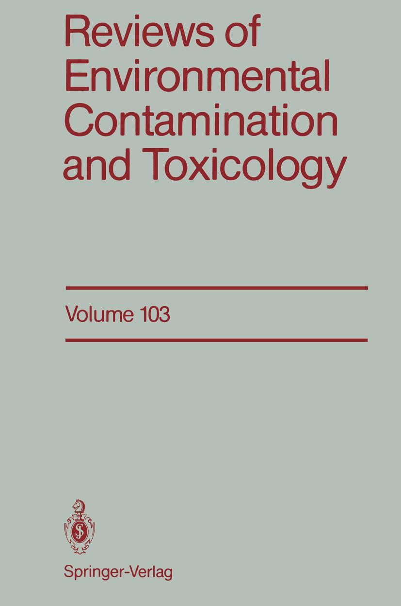 Vorderes Coverbild Reviews of Environmental Contamination and Toxicology