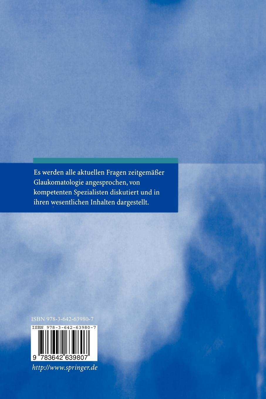 Rückseitencover Glaukom 2000