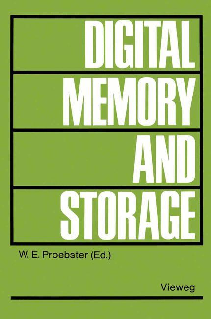 Vorderes Coverbild Digital Memory and Storage