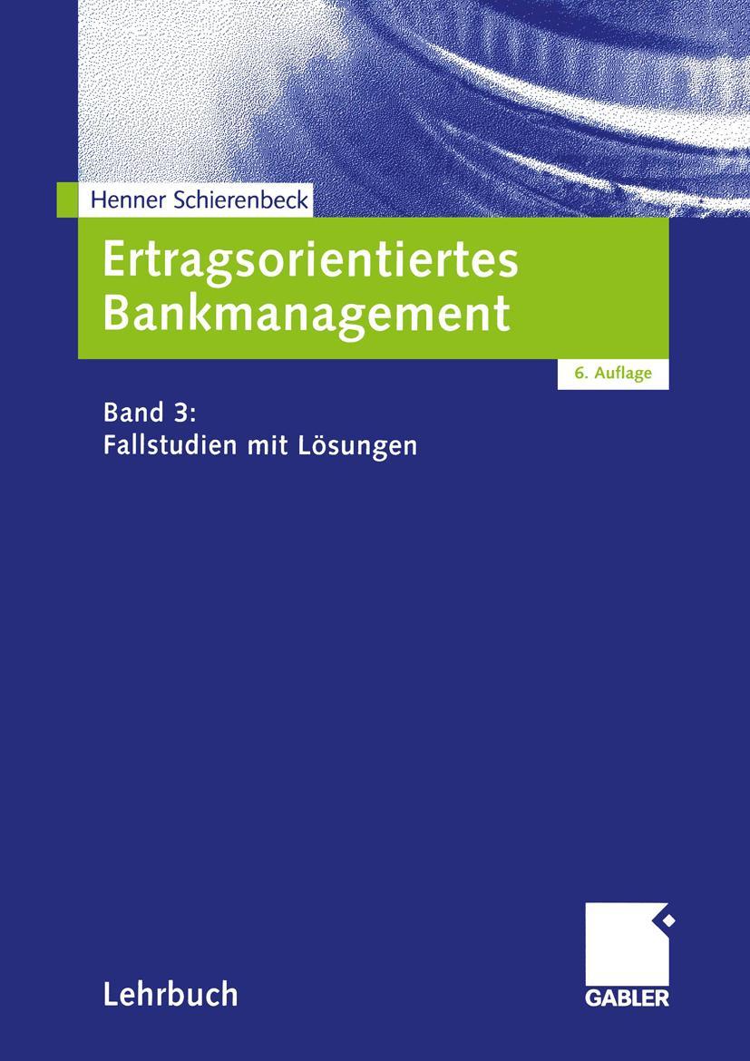 Vorderes Coverbild Ertragsorientiertes Bankmanagement