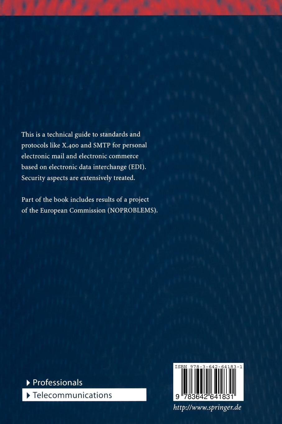 Rückseitencover High Quality Messaging and Electronic Commerce