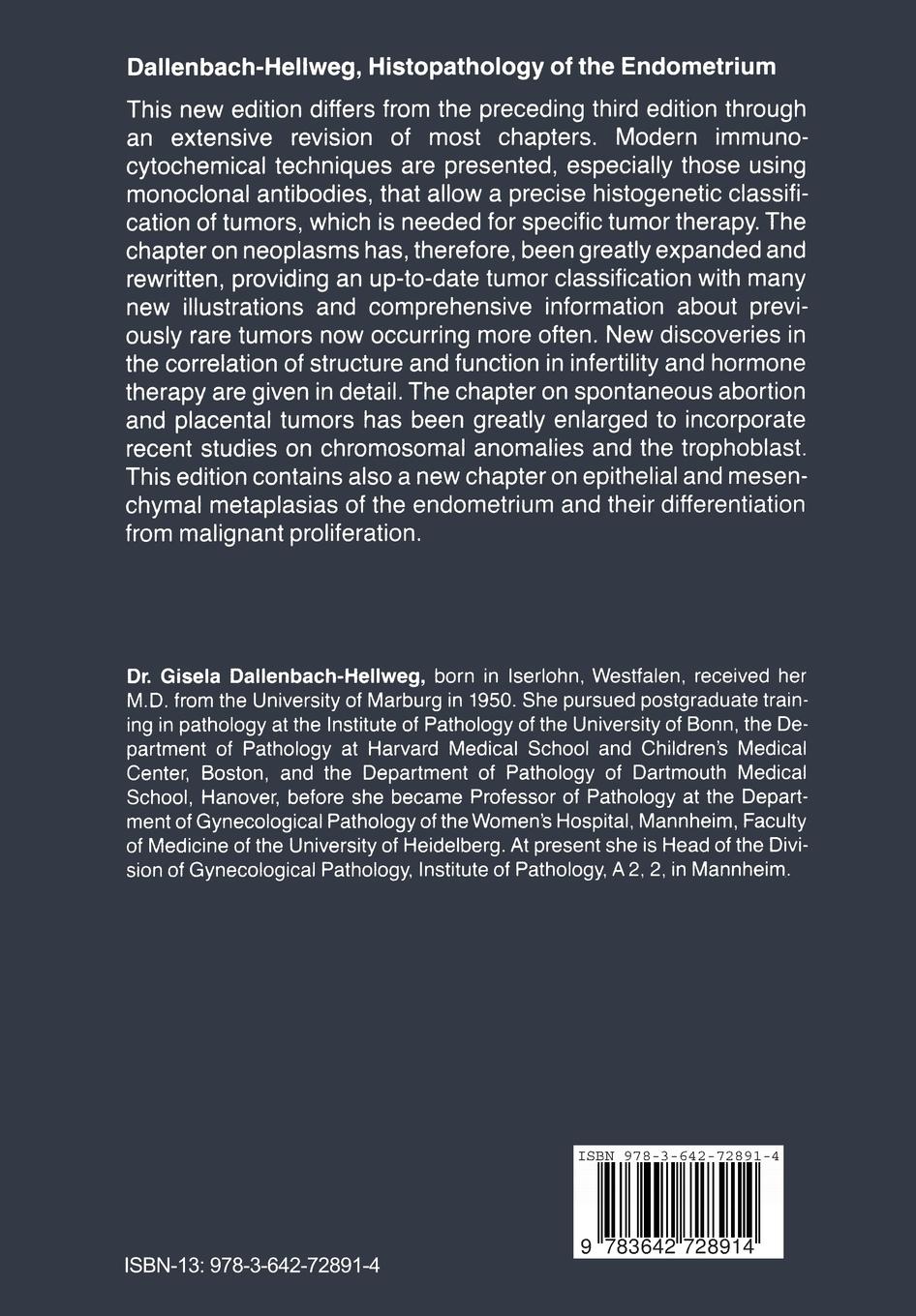 Rückseitencover Histopathology of the Endometrium