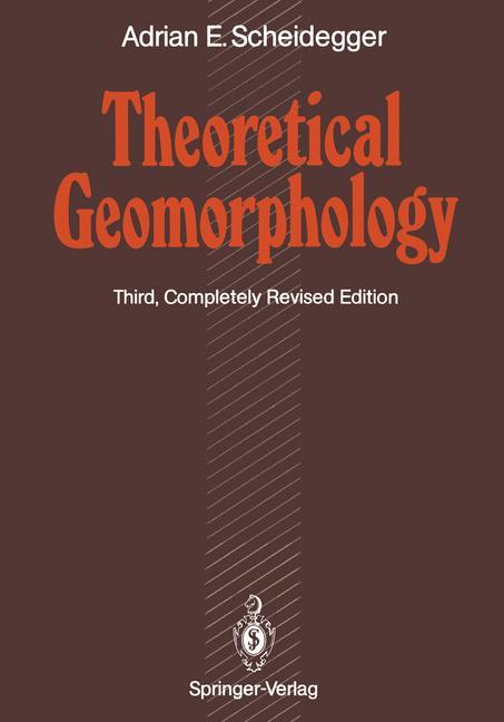 Vorderes Coverbild Theoretical Geomorphology