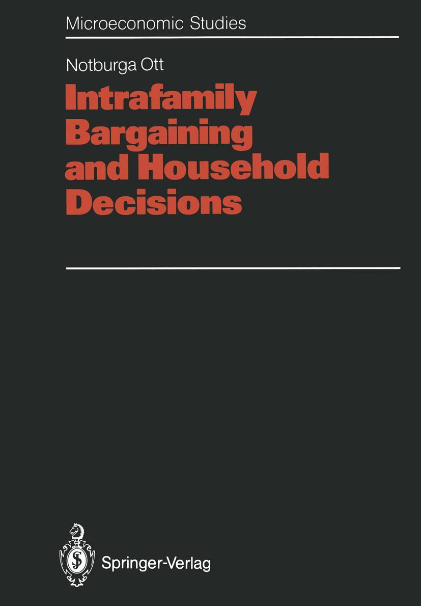 Vorderes Coverbild Intrafamily Bargaining and Household Decisions