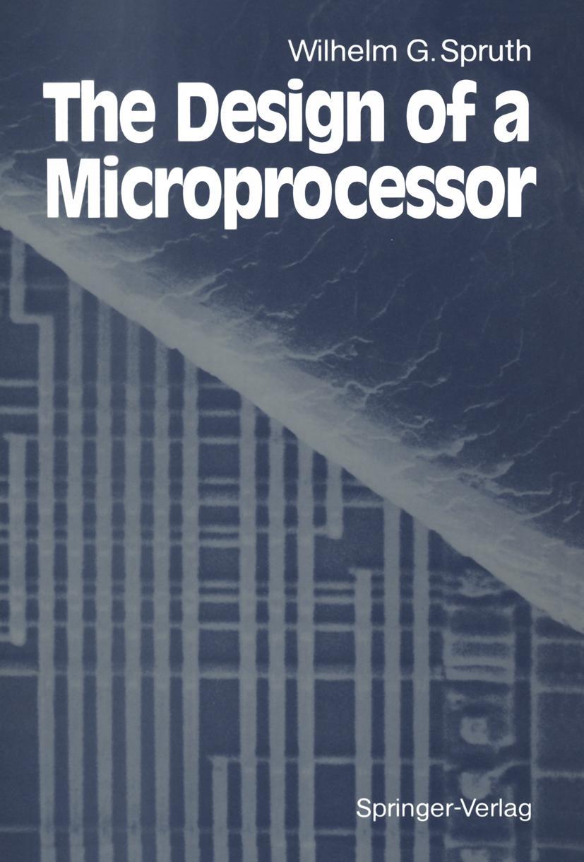 Vorderes Coverbild The Design of a Microprocessor