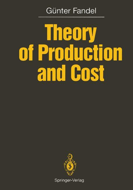 Vorderes Coverbild Theory of Production and Cost