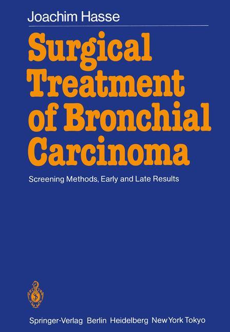 Vorderes Coverbild Surgical Treatment of Bronchial Carcinoma