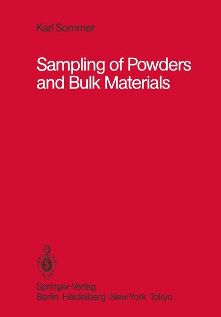 Vorderes Coverbild Sampling of Powders and Bulk Materials