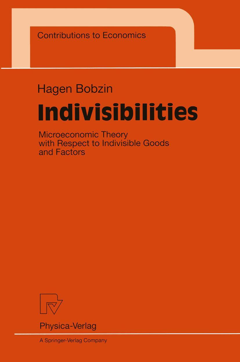 Vorderes Coverbild Indivisibilities