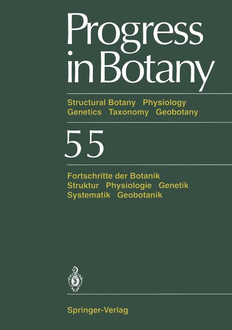 Vorderes Coverbild Progress in Botany