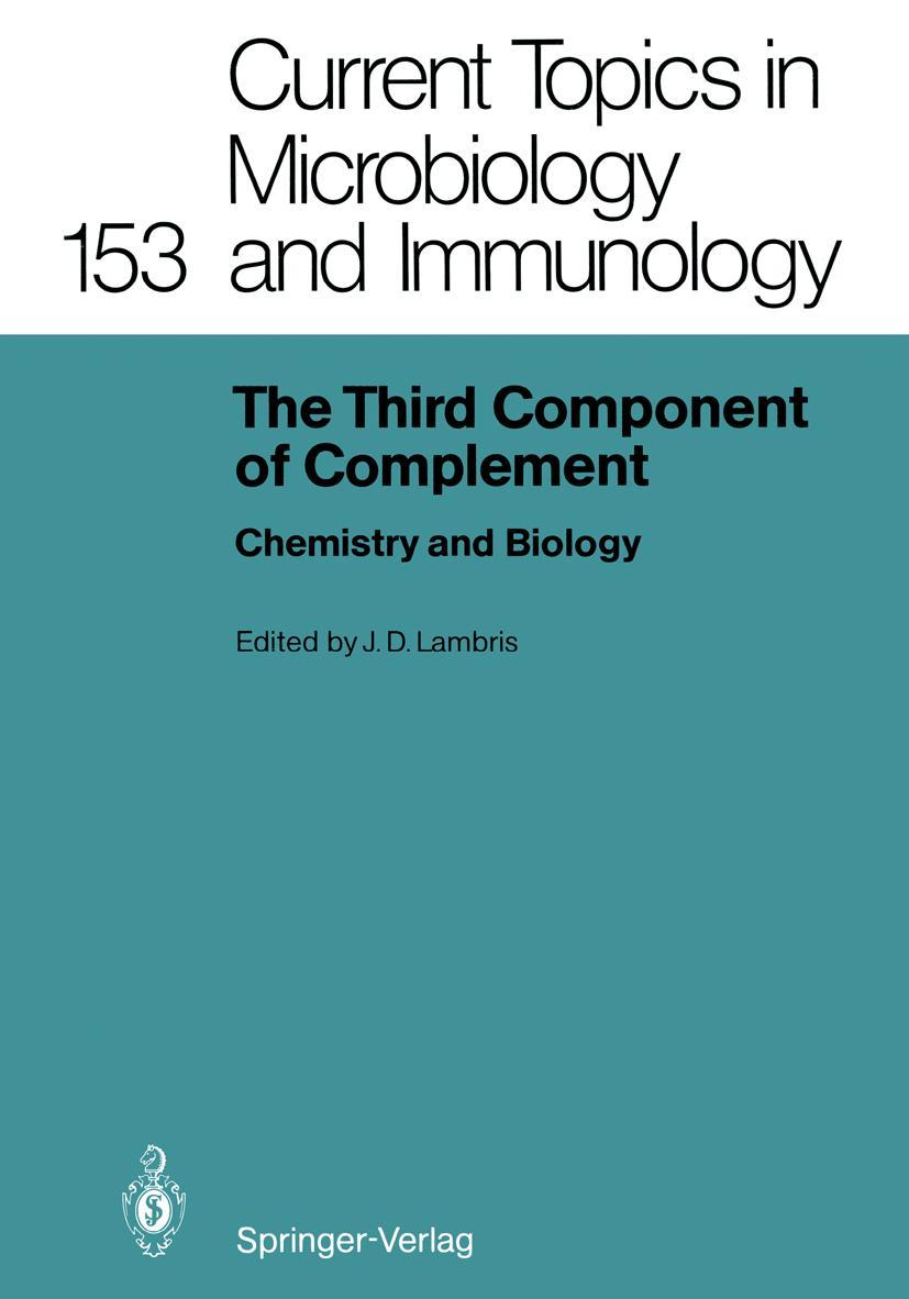 Vorderes Coverbild The Third Component of Complement