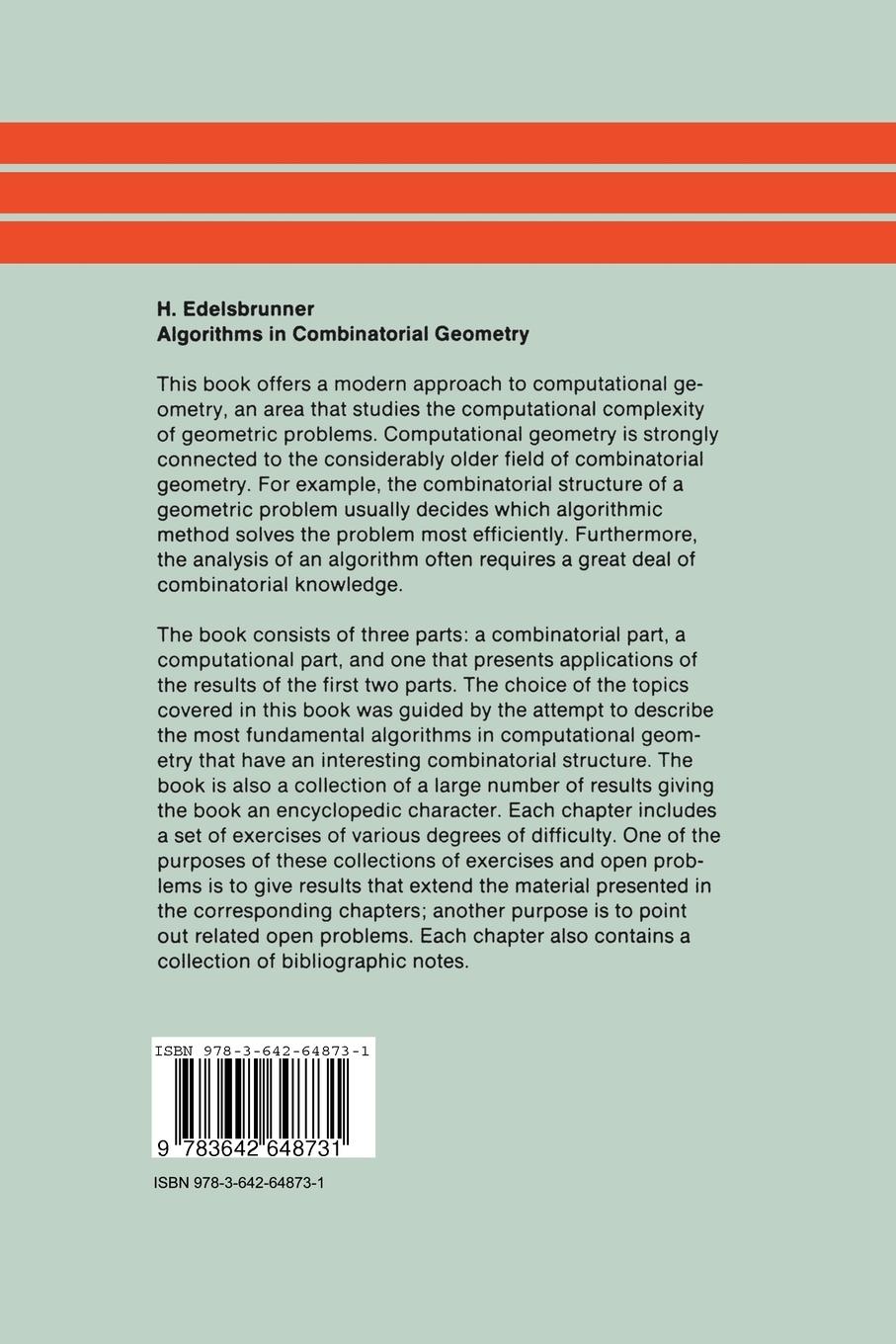 Rückseitencover Algorithms in Combinatorial Geometry