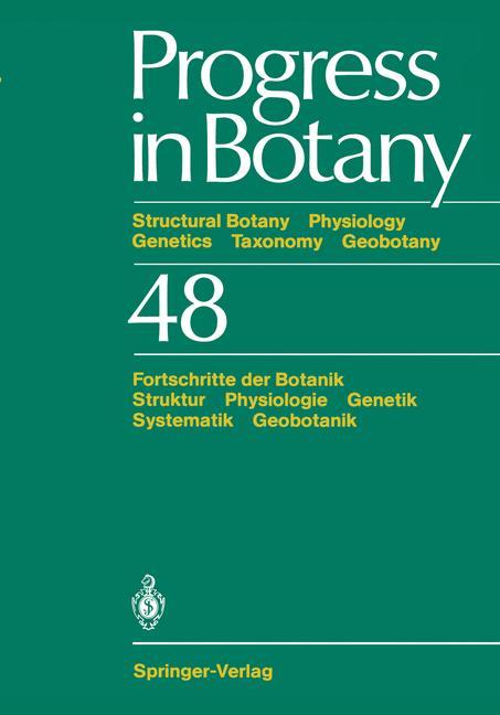 Vorderes Coverbild Progress in Botany