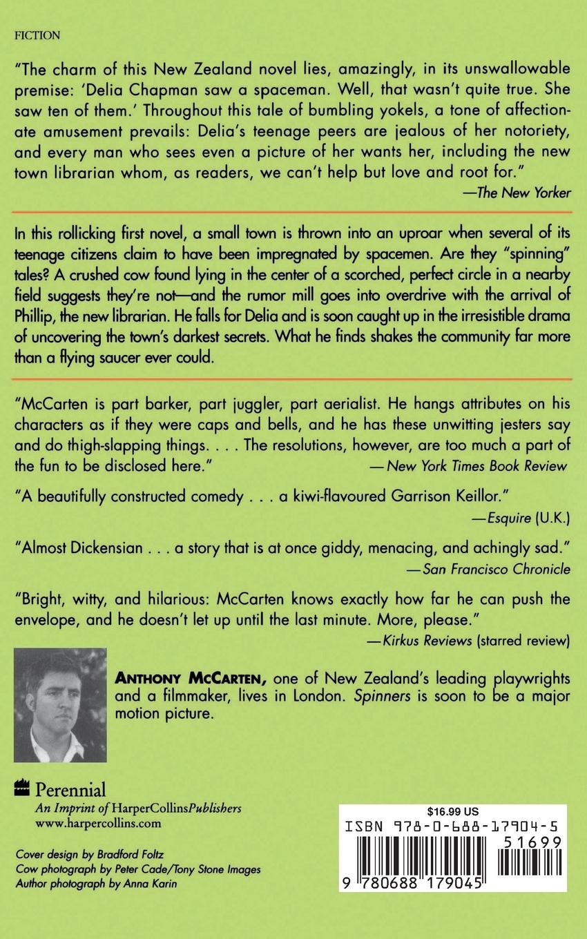 Rückseitencover Spinners