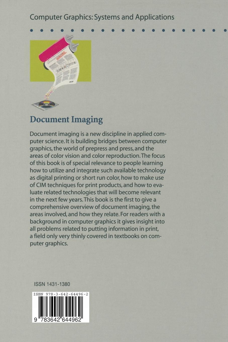 Rückseitencover Document Imaging