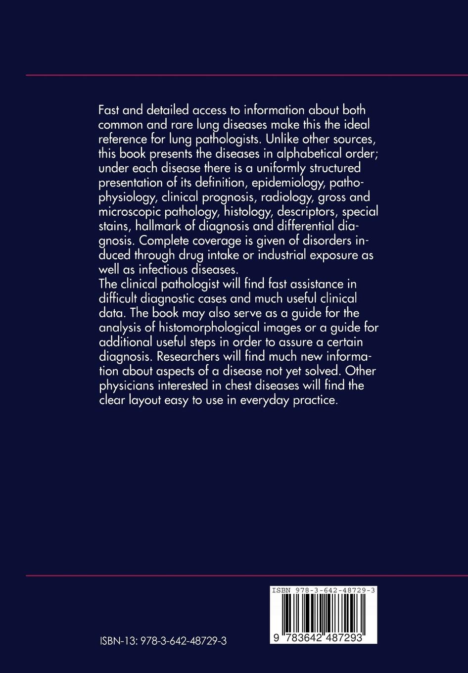 Rückseitencover Analytical Lung Pathology