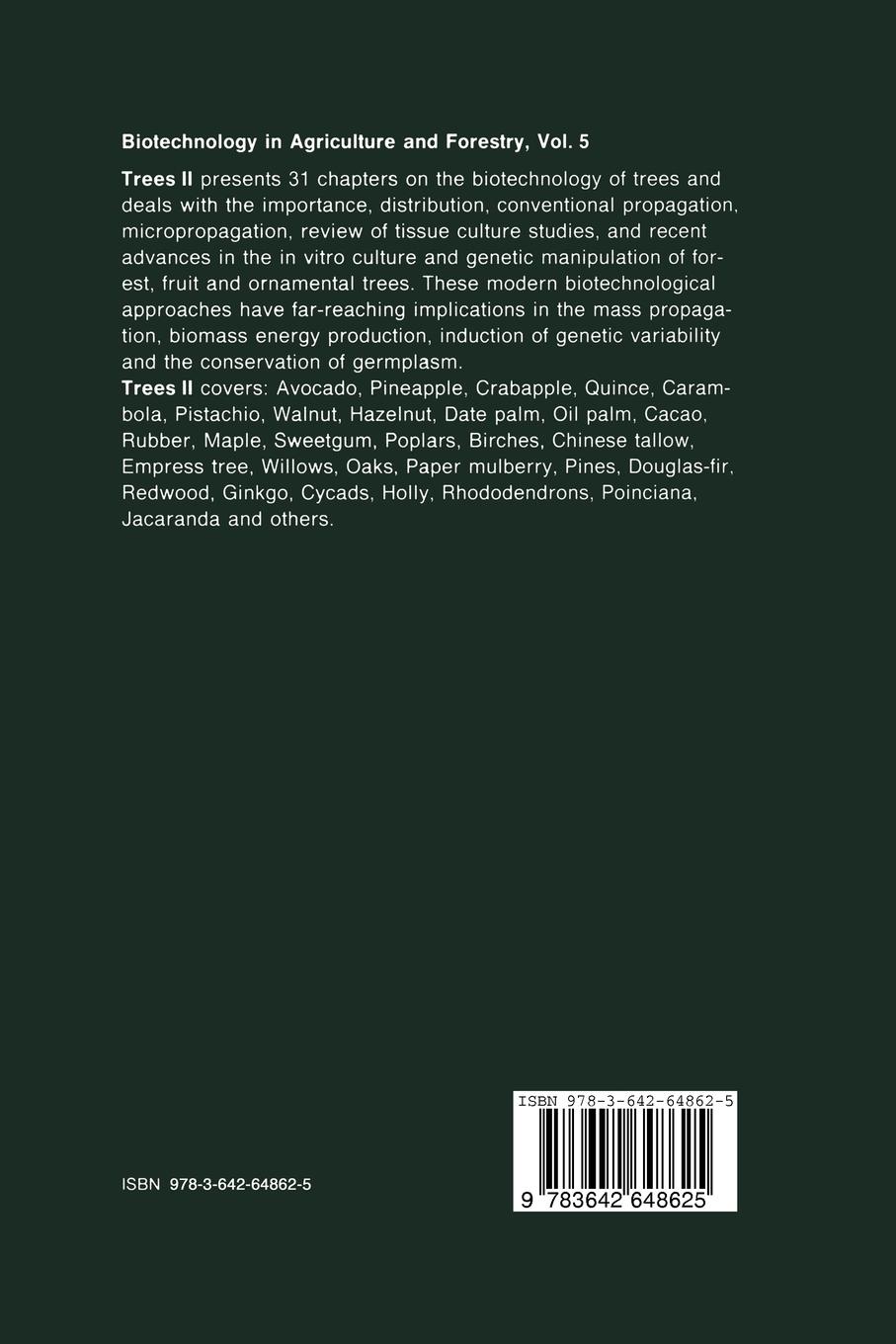 Rückseitencover Trees II