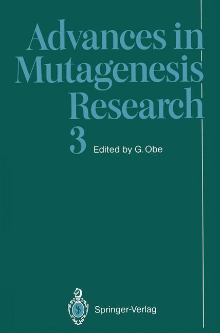 Vorderes Coverbild Advances in Mutagenesis Research