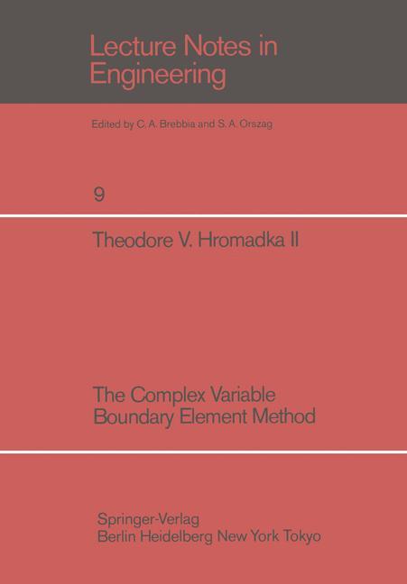 Vorderes Coverbild The Complex Variable Boundary Element Method