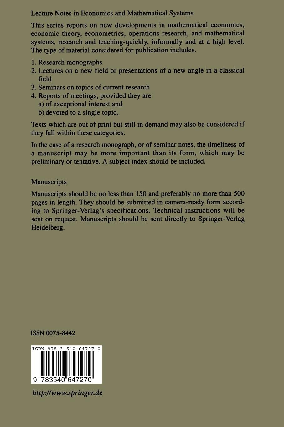 Rückseitencover The Impact of Science on Economic Growth and its Cycles