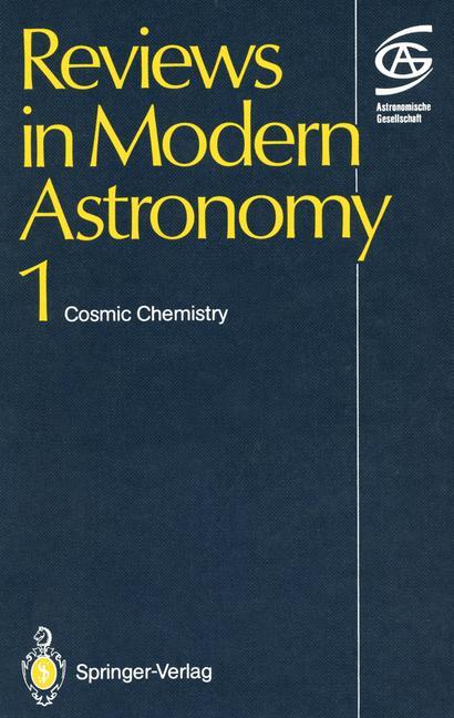 Vorderes Coverbild Cosmic Chemistry