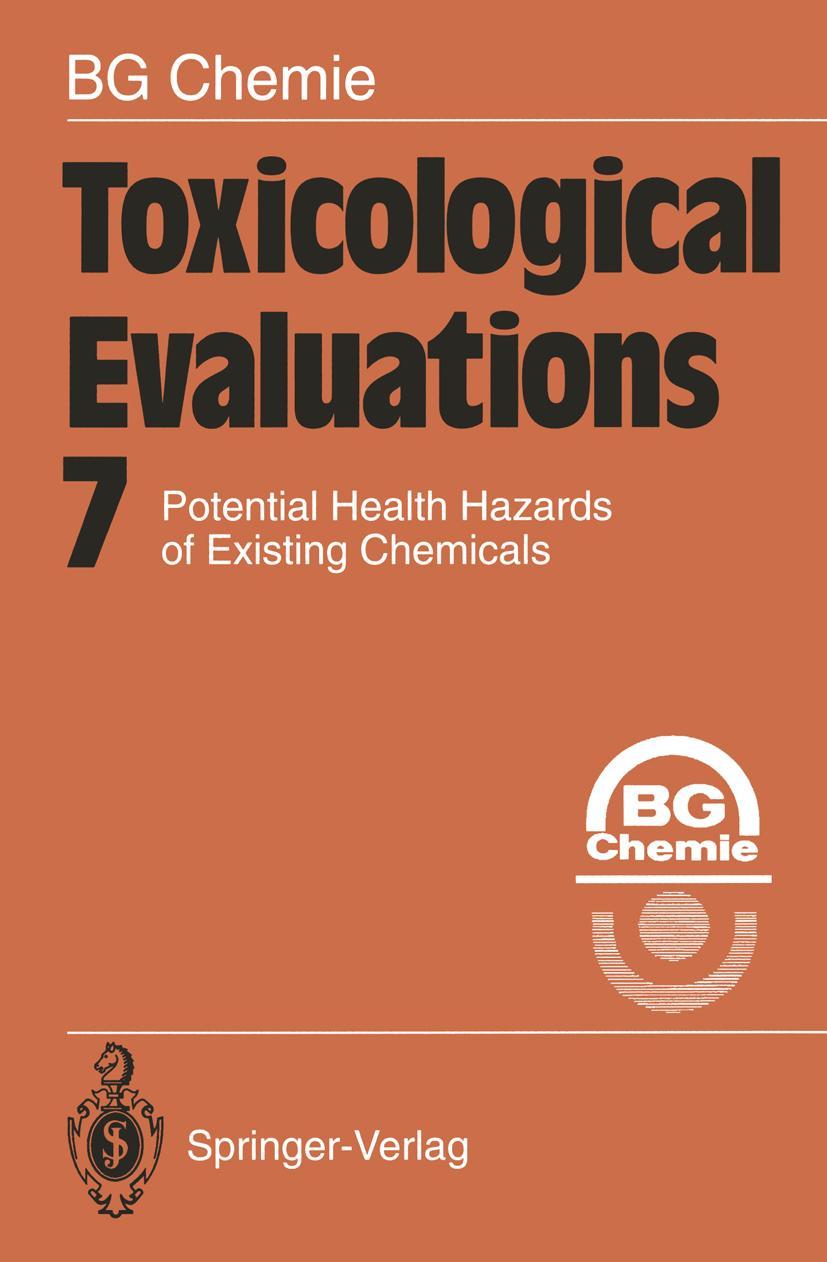 Vorderes Coverbild Toxicological Evaluations