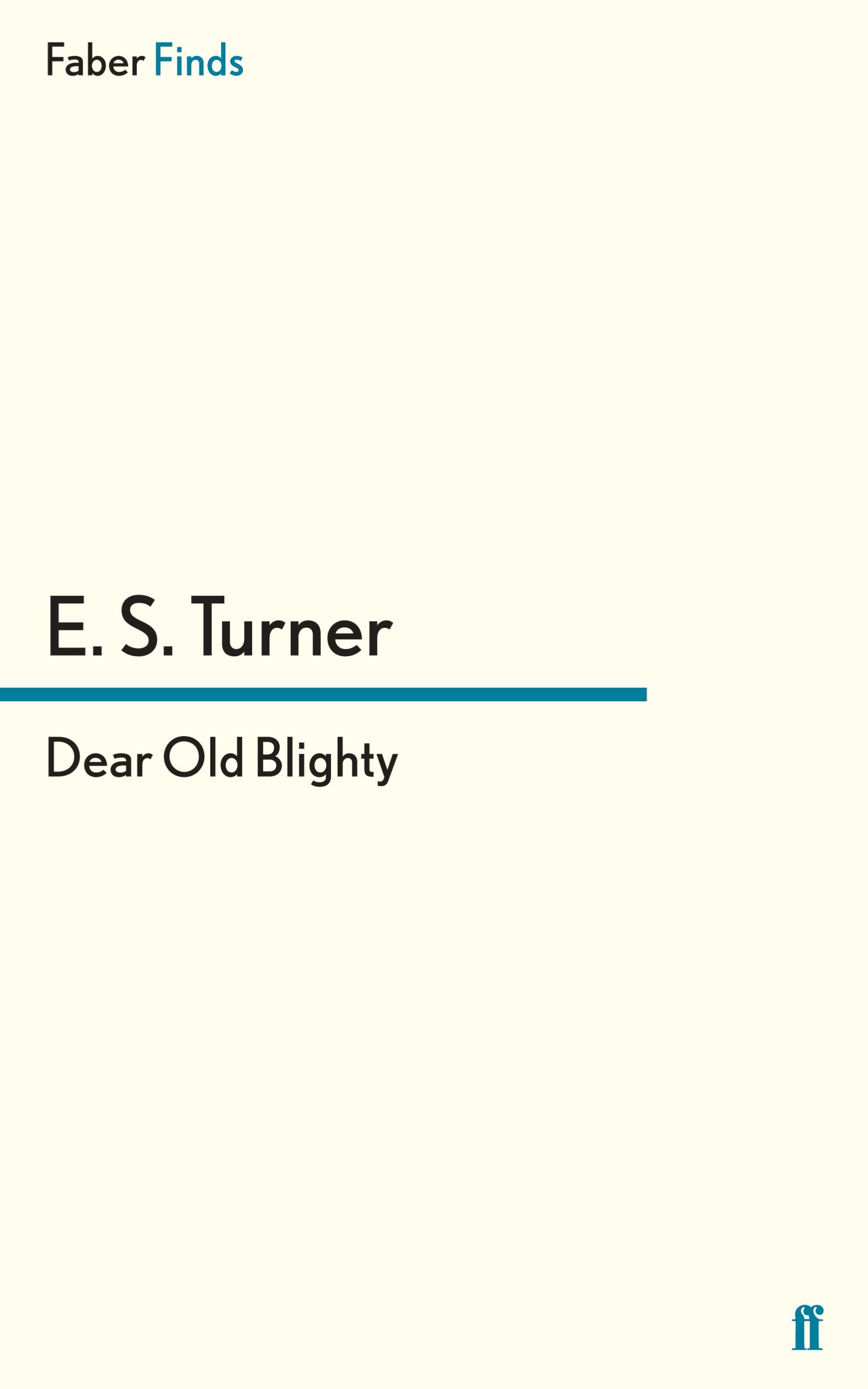 Vorderes Coverbild Dear Old Blighty