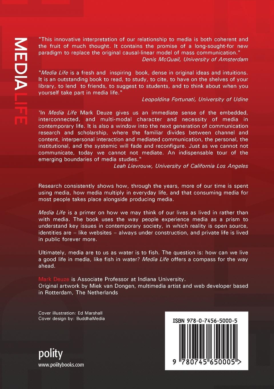 Rückseitencover Media Life