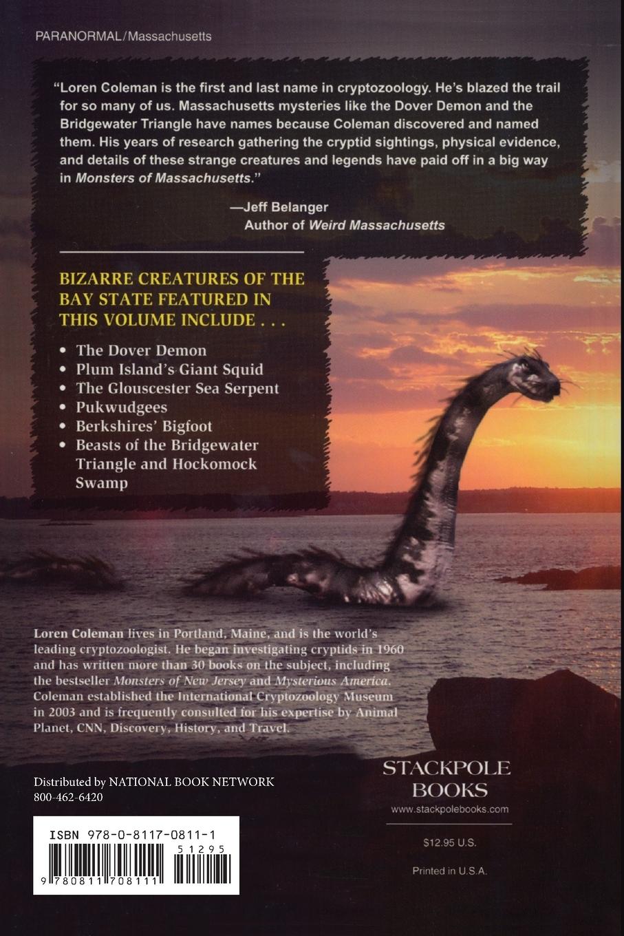 Rückseitencover Monsters of Massachusetts