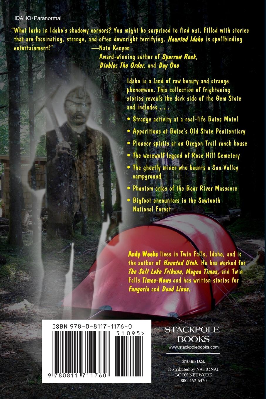 Rückseitencover Haunted Idaho