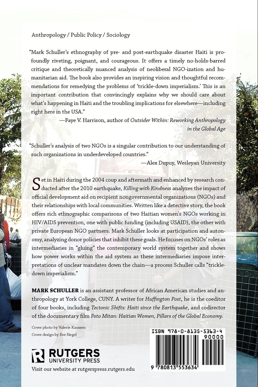 Rückseitencover Killing with Kindness