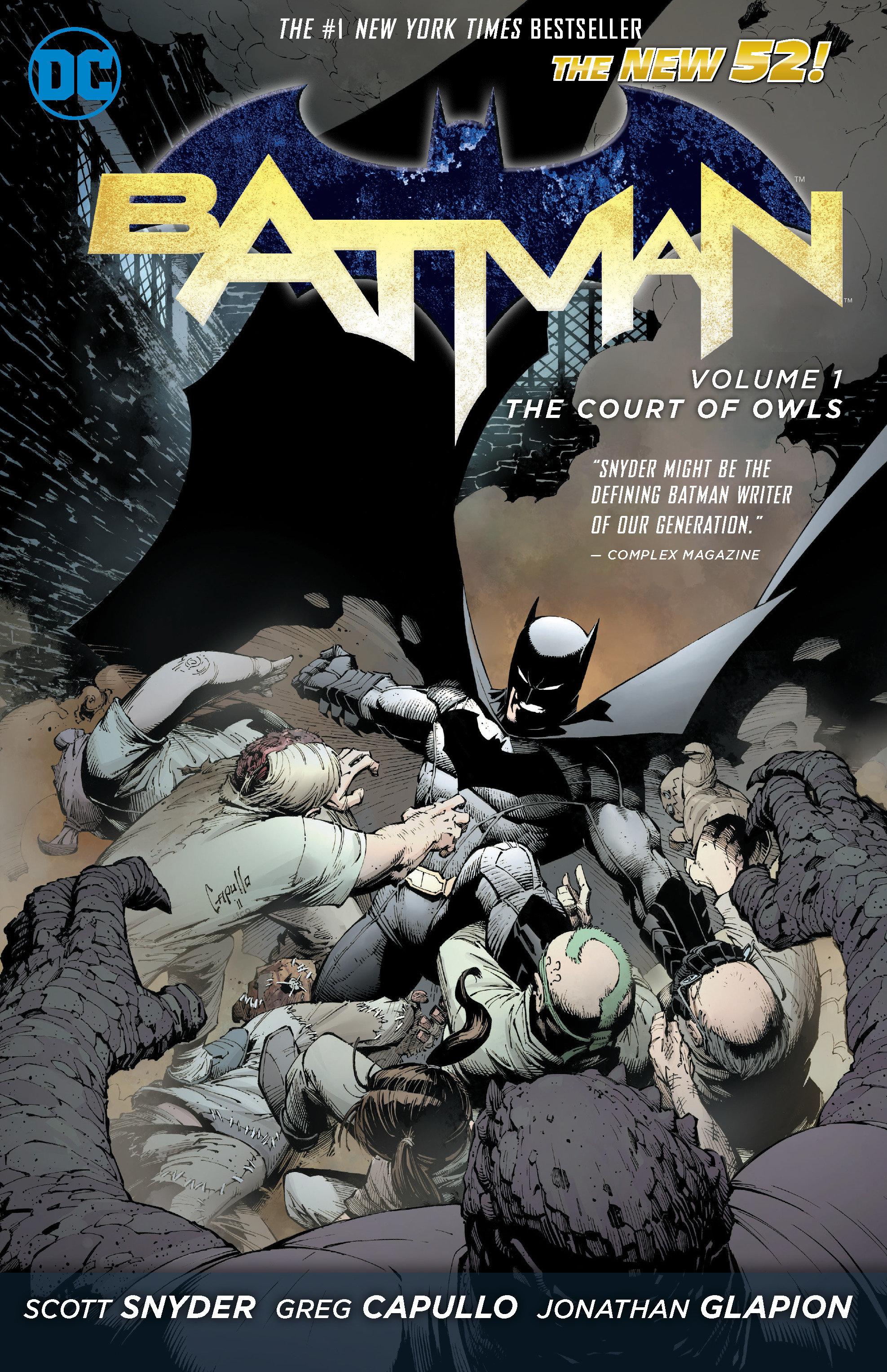 Vorderes Coverbild Batman 01: The Court of Owls
