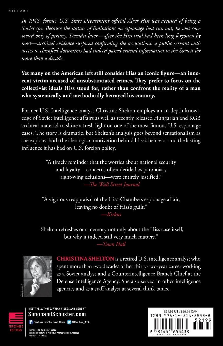 Rückseitencover Alger Hiss