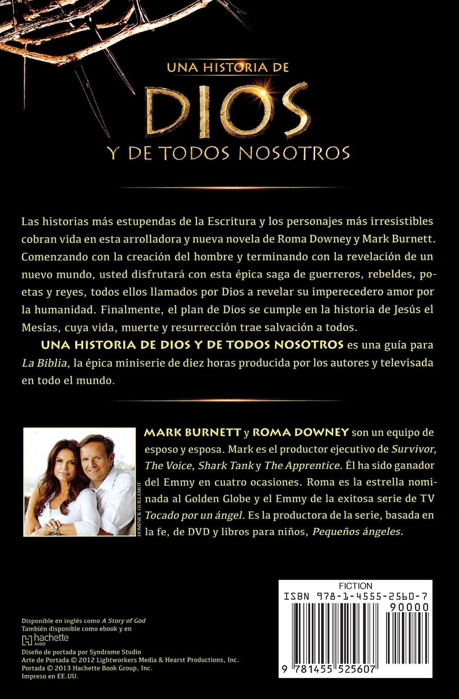 Rückseitencover Una historia de Dios y de todos nosotros