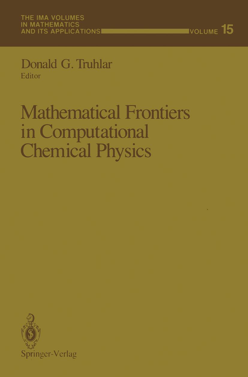 Vorderes Coverbild Mathematical Frontiers in Computational Chemical Physics