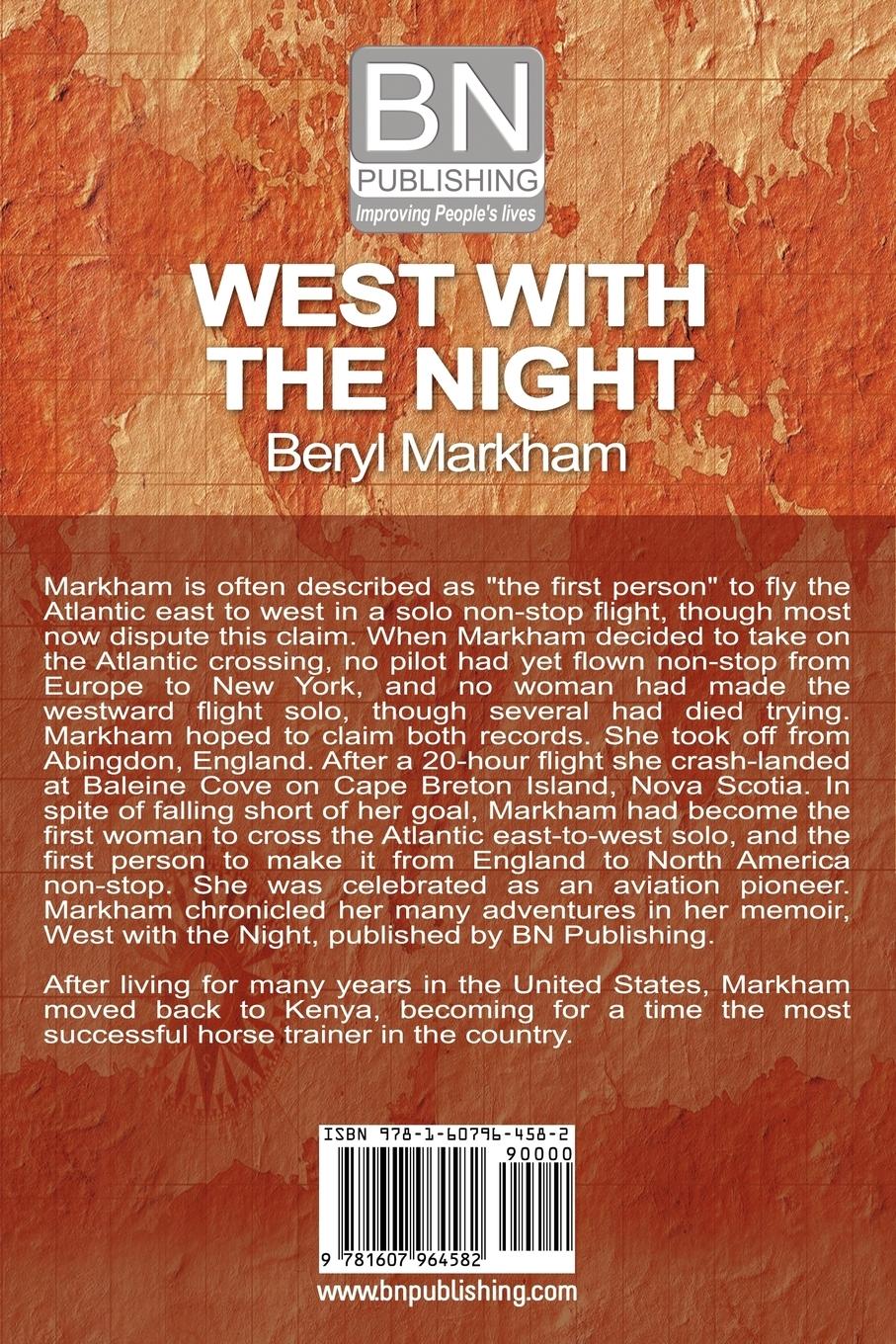 Rückseitencover West with the Night