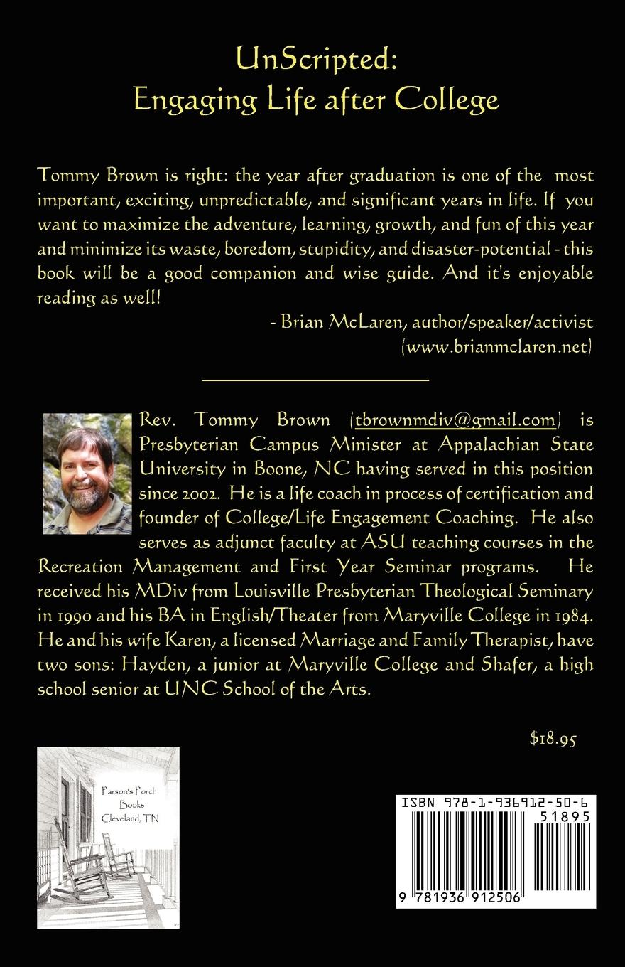 Rückseitencover Unscripted