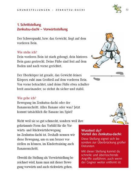Beispielinhalt (Bild) KARATE  - kinderleicht erklärt