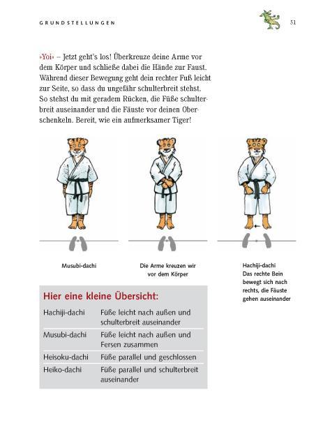 Beispielinhalt (Bild) KARATE  - kinderleicht erklärt