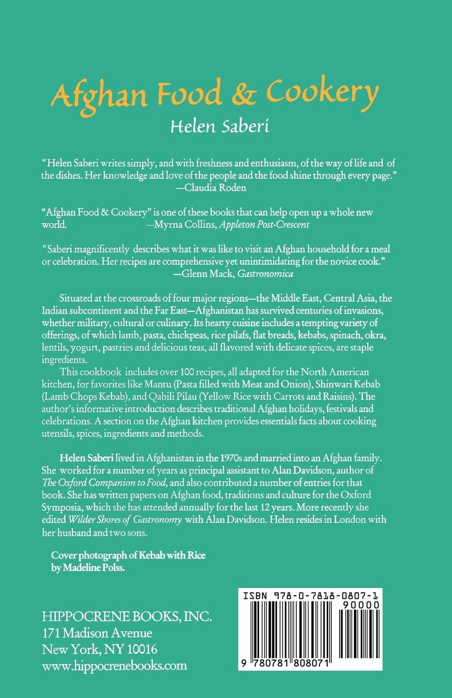 Rückseitencover Afghan Food & Cookery
