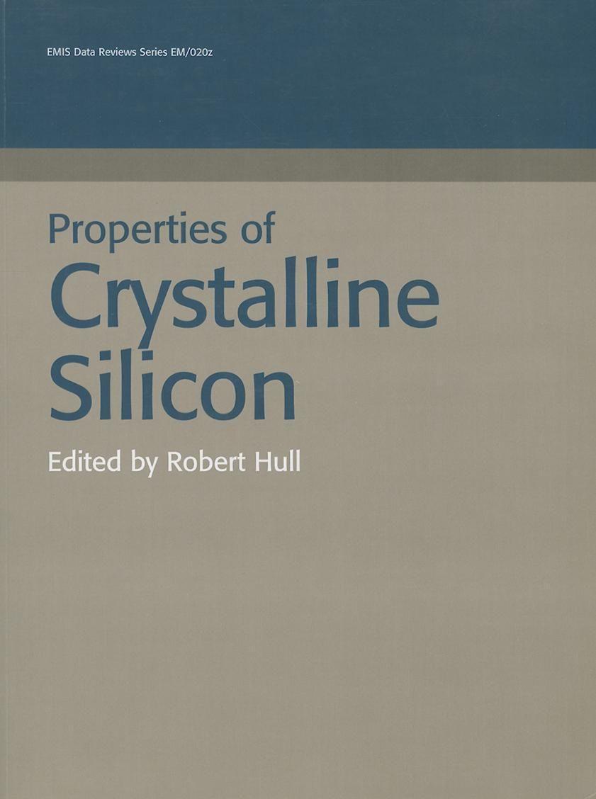 Vorderes Coverbild Properties of Crysalline Silicon