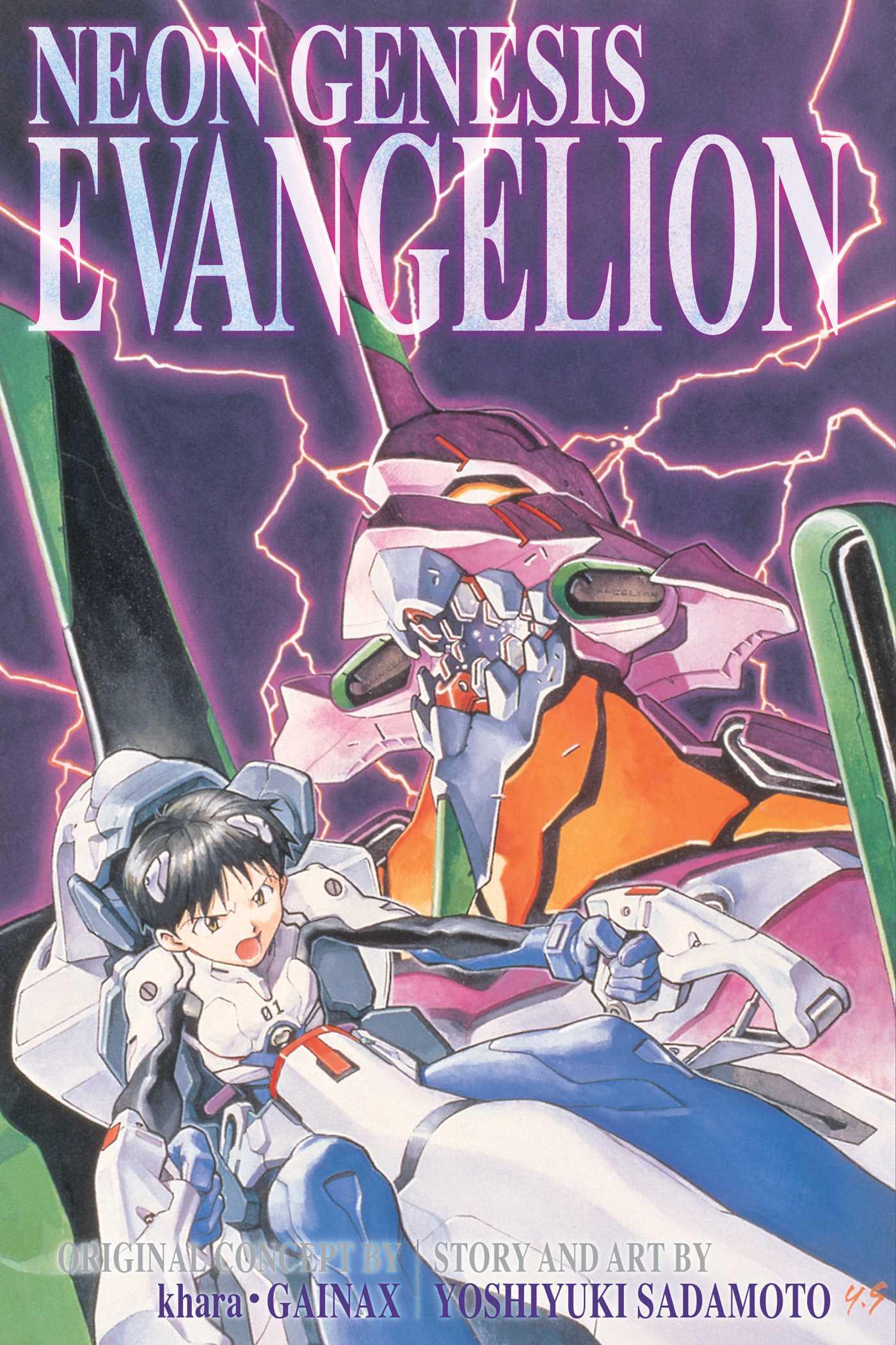 Vorderes Coverbild Neon Genesis Evangelion 3-In-1 Edition, Vol. 1