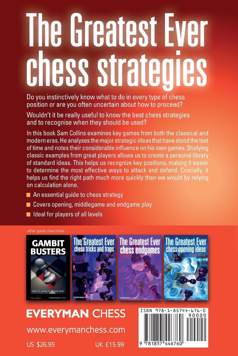 Rückseitencover The Greatest Ever Chess Strategies
