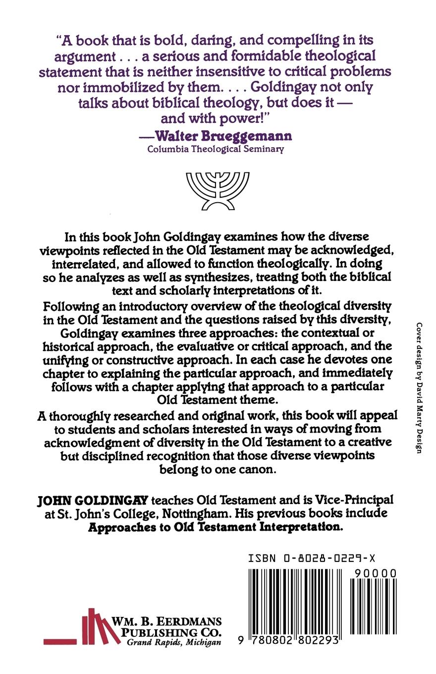 Rückseitencover Theological Diversity and the Authority of the Old Testament