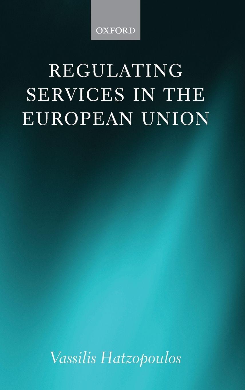 Vorderes Coverbild Regulating Services in the European Union