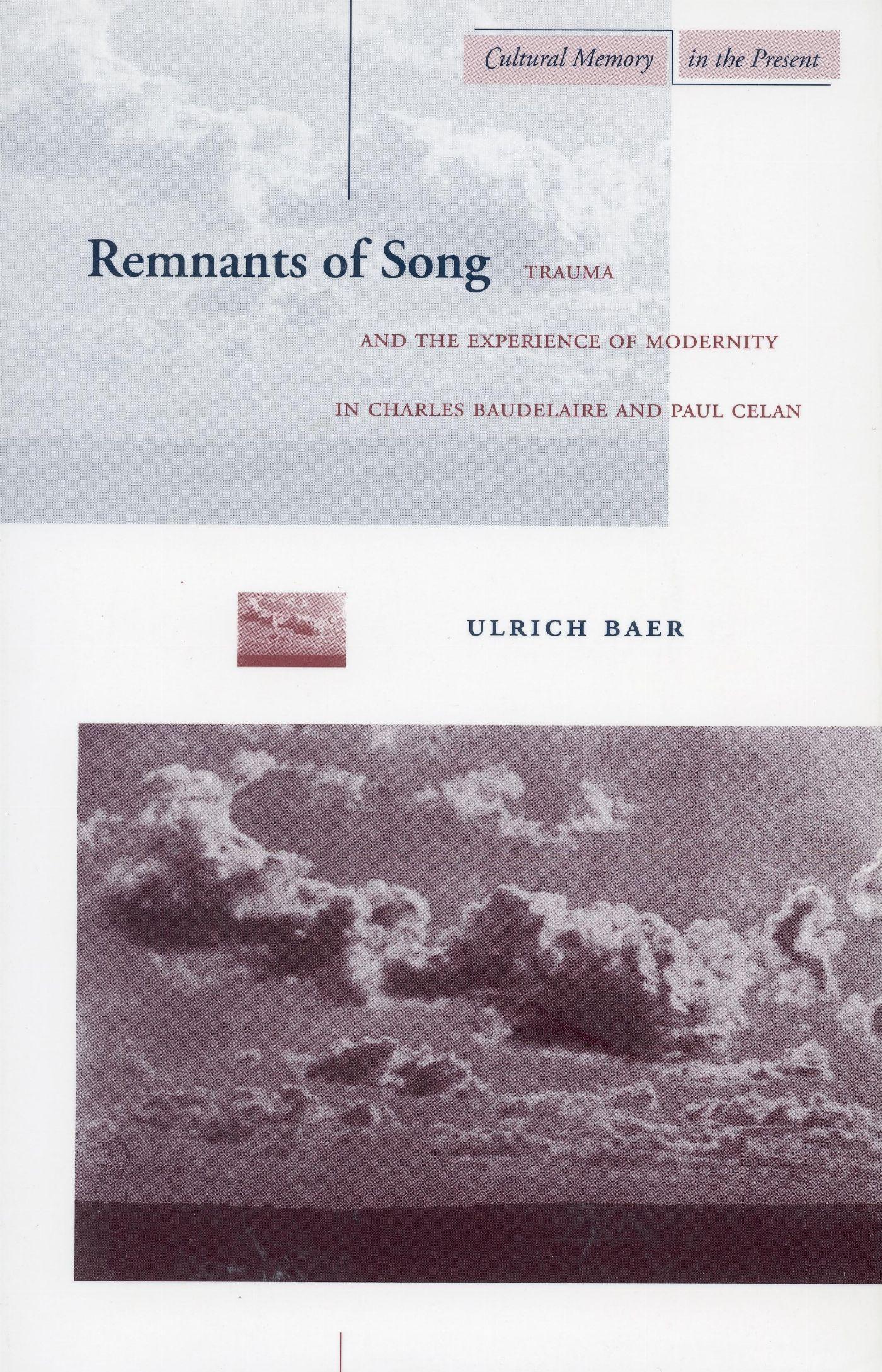 Vorderes Coverbild Remnants of Song