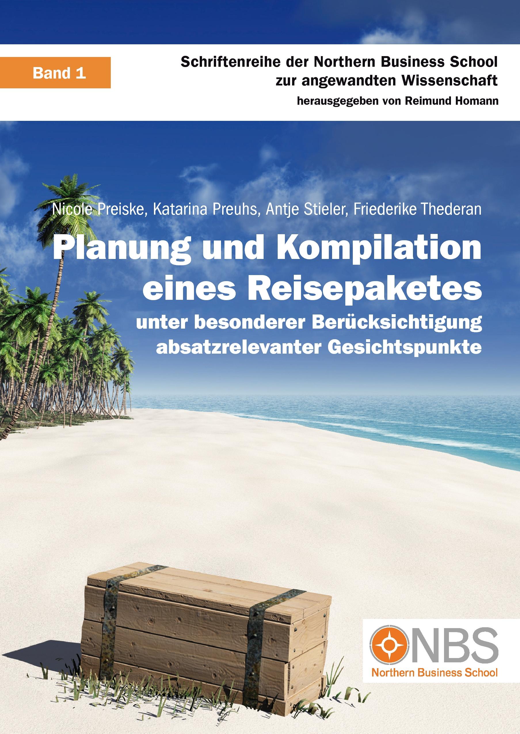 Vorderes Coverbild Planung und Kompilation eines Reisepaketes