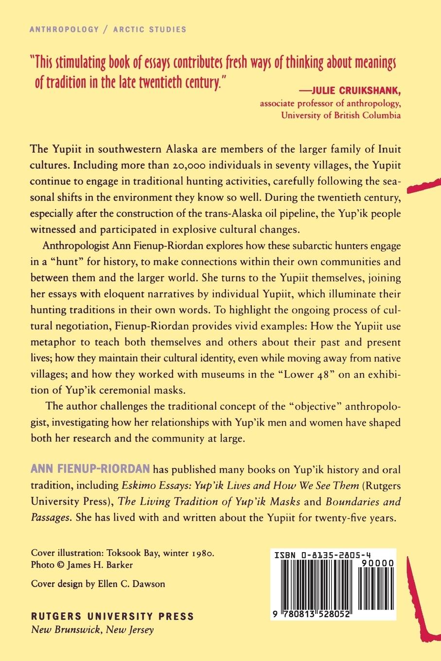 Rückseitencover Hunting Tradition in a Changing World